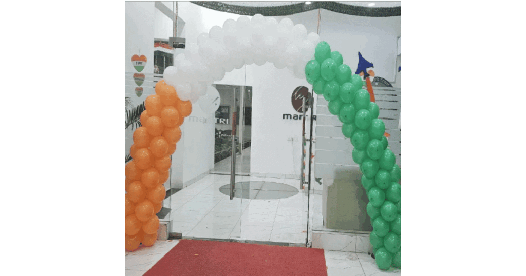 Independence day decor ideas Independence Day Balloon Decorations