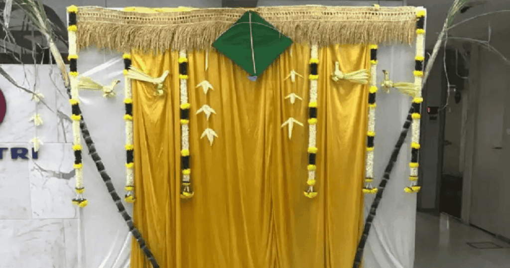 Pongal Decor Wall & Festive Backdrops