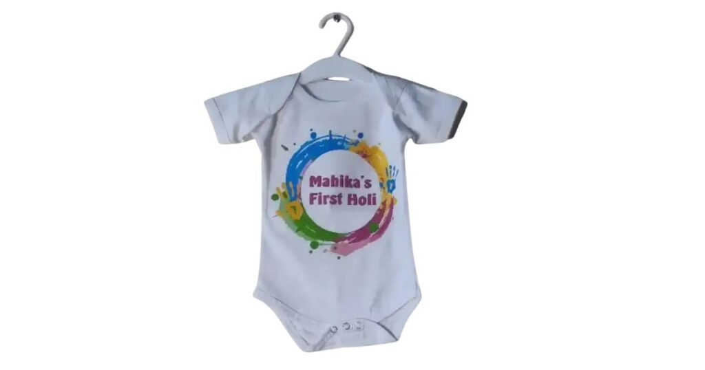 First Holi Outfits for Babies