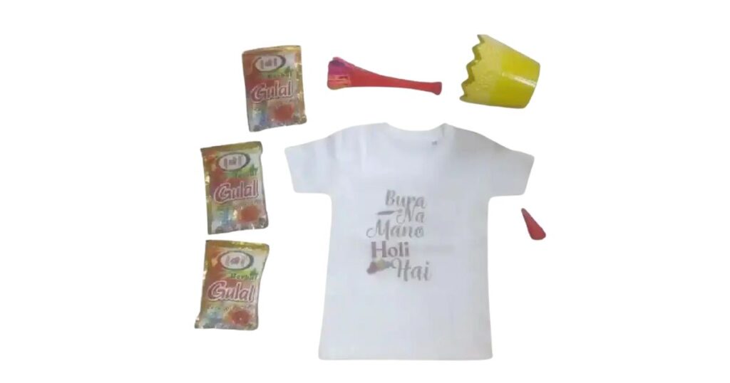 Personalized Holi Gifts T-Shirts Celebrate with Style