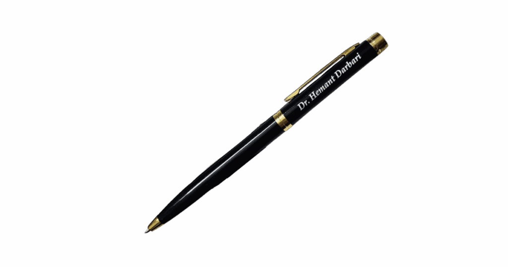 Top Personalized Father’s Day Gift Ideas for 2025 personalized black and gold ball point pen