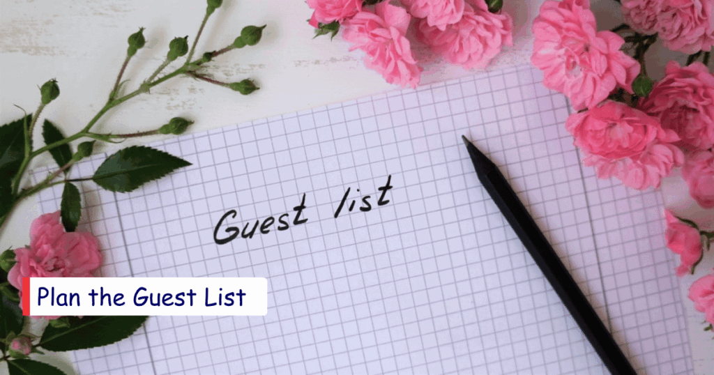 Plan the Guest List How to plan a kids birthday party at home in Bangalore