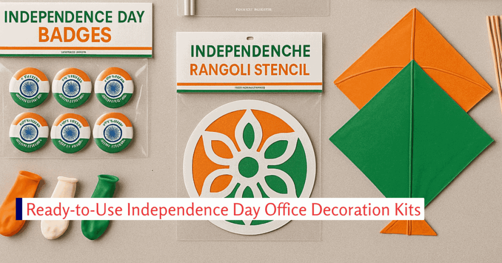 Ready-to-Use Independence Day Office Decoration Kits