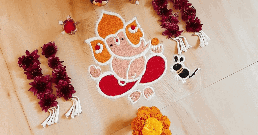 Corporate ganesh chaturthi decoration in bangalore