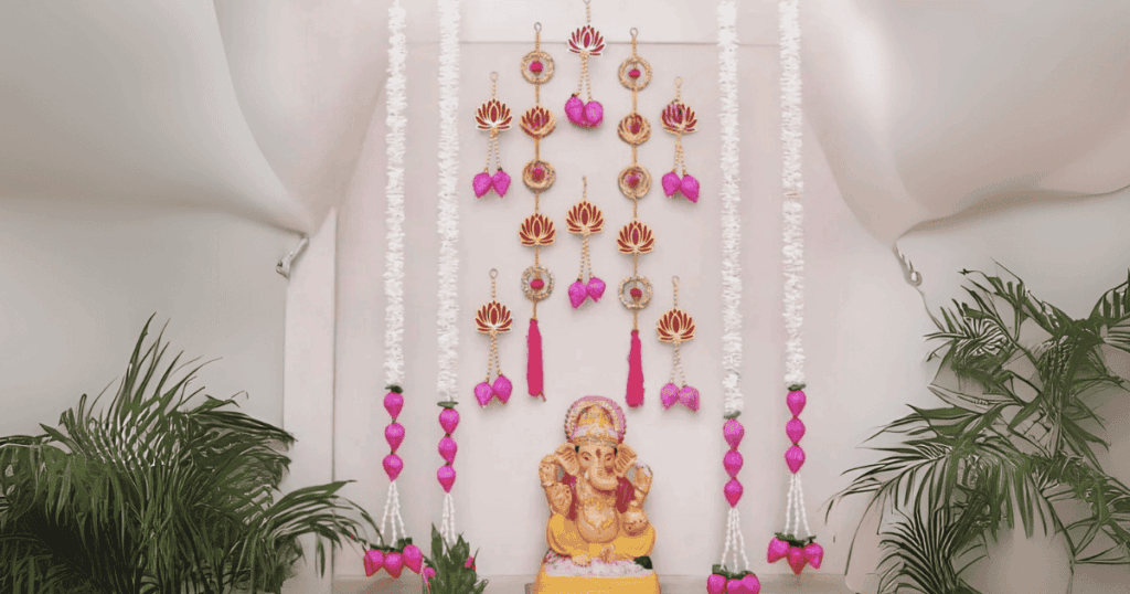 How much does personalized ganesh chaturthi decor cost for apartments