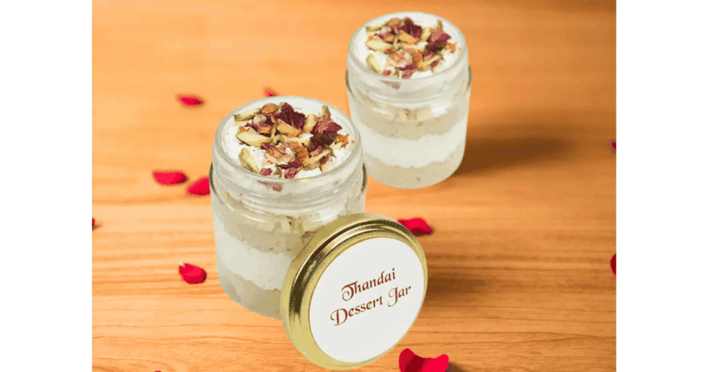 Thandai Dessert Jar
