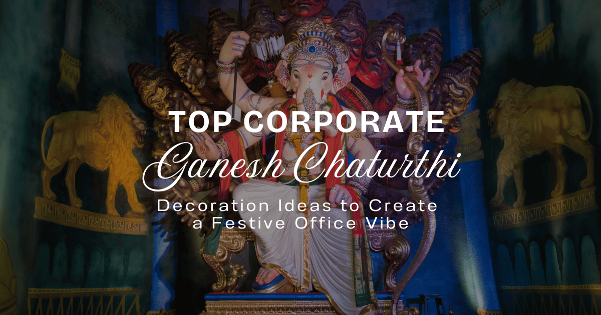 Top Corporate Ganesh Chaturthi Decorations for Office