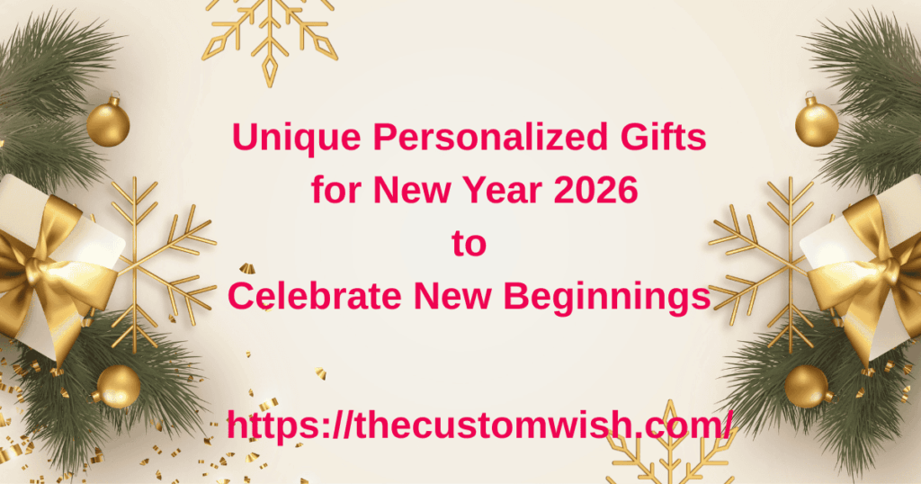Unique Personalized Gifts for New Year for New Beginning