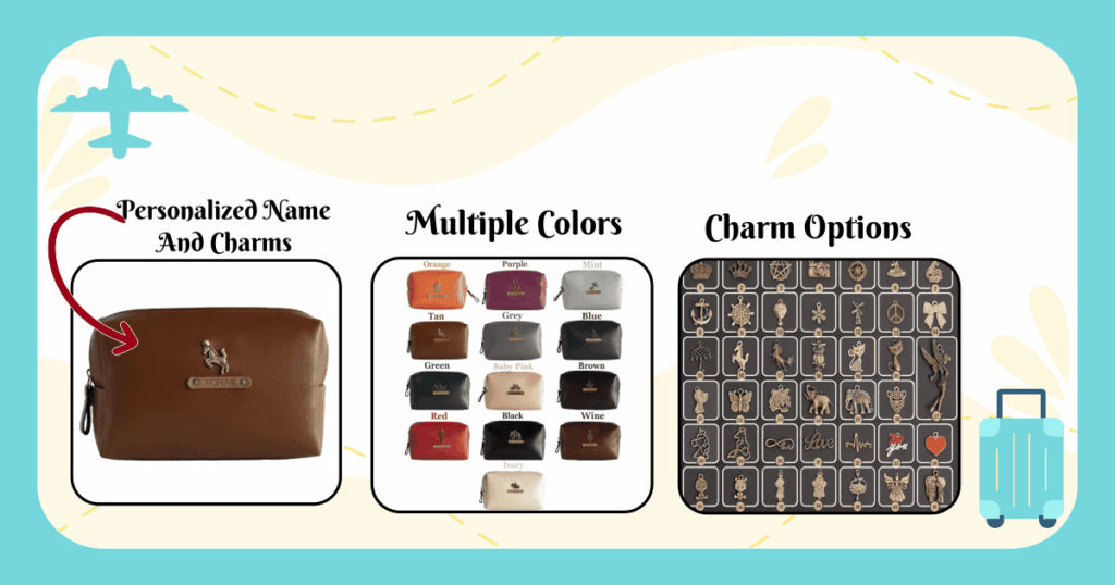Customized Luggage Tags and Travel Pouches Make Trips Easier