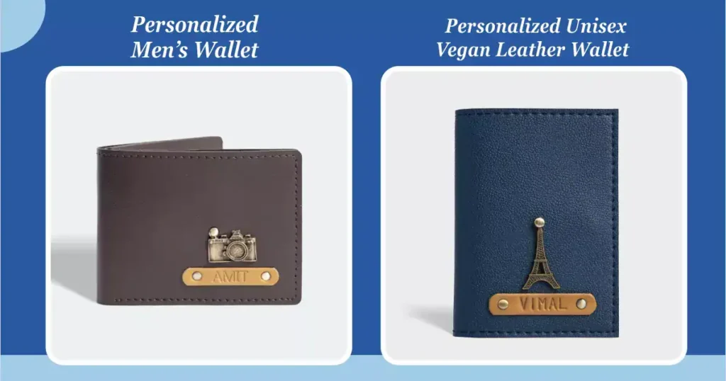 Luxury customised wallet for men Online India