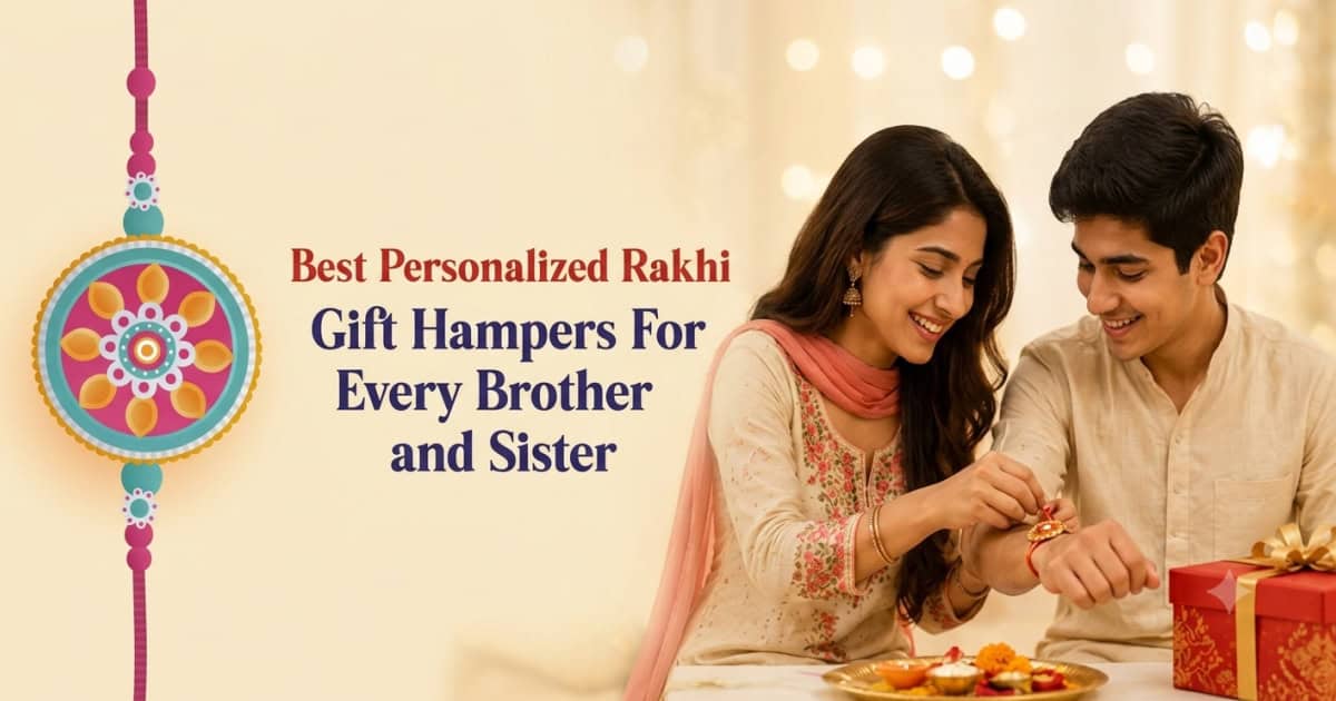 Best Personalized Rakhi Gift Hampers for Every Brother and Sister