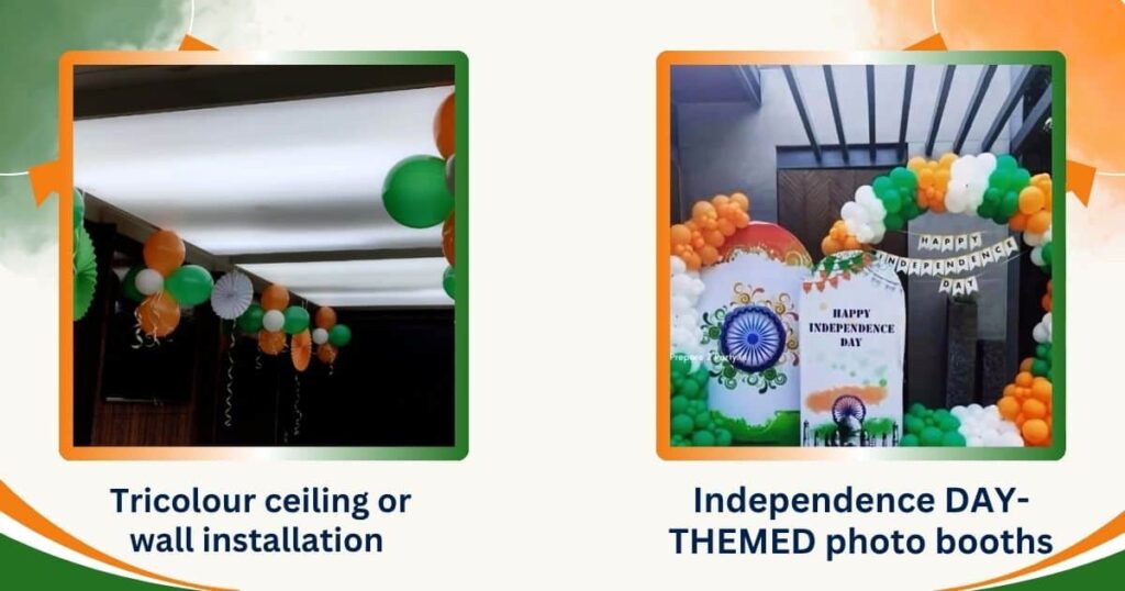 Creative Independence Day office decoration ideas for teams