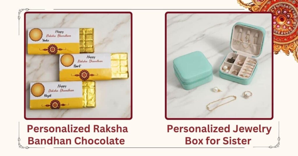 Best Personalized Raksha Bandhan Gifts for Every Brother and Sister Custom Personalized Raksha Bandhan Gifts and Hampers
