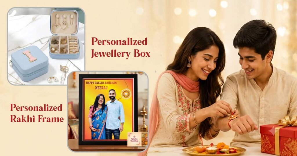 Custom Rakhi gift hampers for a memorable sibling surprise