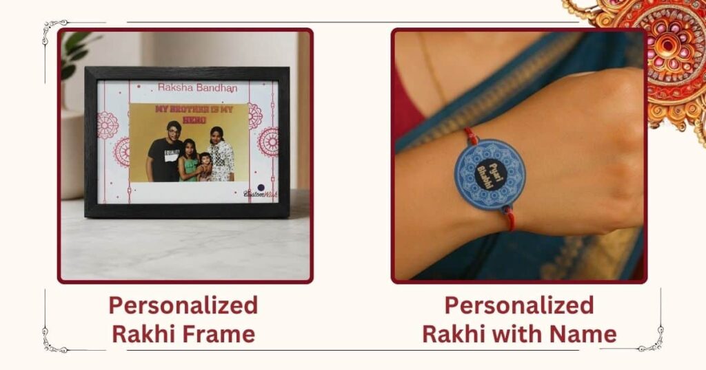 Best Personalized Raksha Bandhan Gifts for Every Brother and Sister Personalized Raksha Bandhan Gifts with Names and Photos